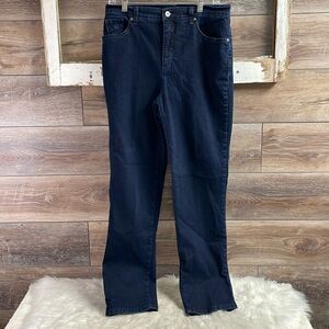Gloria Vanderbilt Ladies Amanda Jeans, Size 10, Dark Blue
